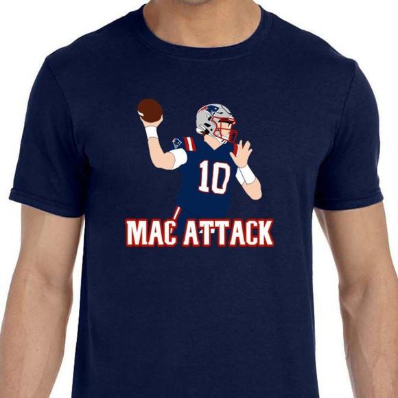 Tops - New England Patriots Mac Jones T-Shirt